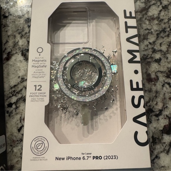 🌟BUNDLE DEAL🌟Case-Mate Touch of Pearl Case & Case-Mate Magnetic Ring Holder🌟 - Picture 13 of 16